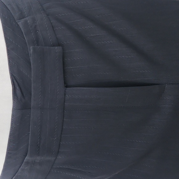 Kasper Petite 10P Navy Pinstripe Pant Suit Blazer & Trousers Career Professional - Picture 8 of 11